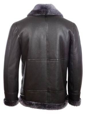 Black B3 Mens RAF Shearling Jacket
