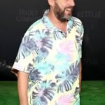 2025 movie Hap_py Gilmore 2 Pre_miere Adam San_dler Leaf Printed Shirt