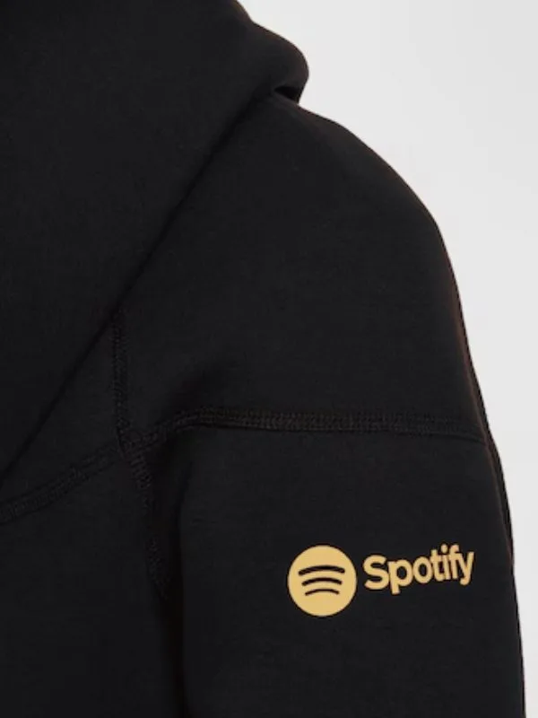 FC Barcelona Black Training Zip-Up Hoodie