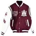 Alabama A&M University Varsity Jacket in Maroon