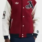 Arsenal Unisex 24_25 Varsity Jacket Red