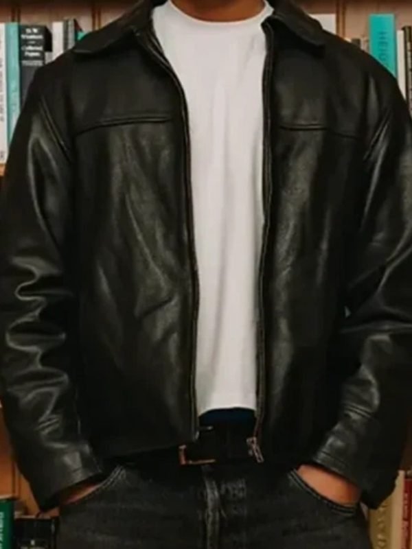 Black Mutimer Leather Jacket