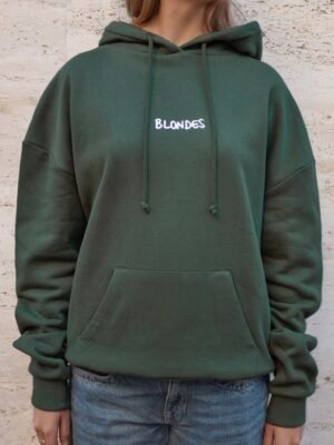 Blondes Have More Fun Printed Hoodie