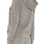 Brilliant Minds Ericka Kinney 5 Striped Grey Hoodie