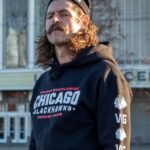 CM Punk VG Chicago Blackhawks Hoodie Black