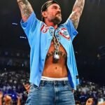 CM Punk WWE Smackdown Punkanomic Blue Jersey