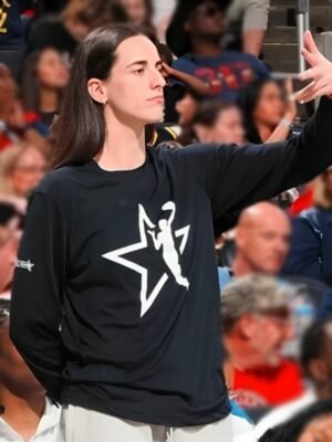Caitlin Clark Indiana Fever Black Star Sweatshirt