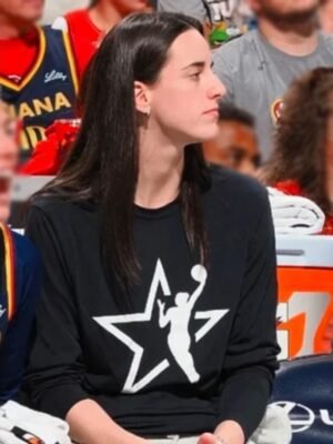 Caitlin Clark Indiana Fever Black Star Sweatshirt