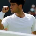 Carlos Alcaraz Wimbledon Championships 2025 T Shirt