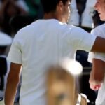 Carlos Alcaraz Wimbledon Championships 2025 White T-Shirt On Sale