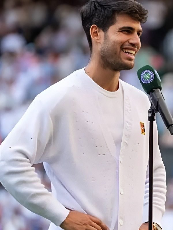Carlos Alcaraz Wimbledon Tennis Championships Cardigan