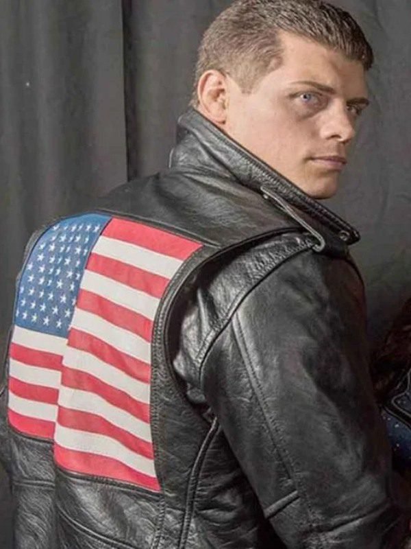 Cody Rhodes American Flag Jacket