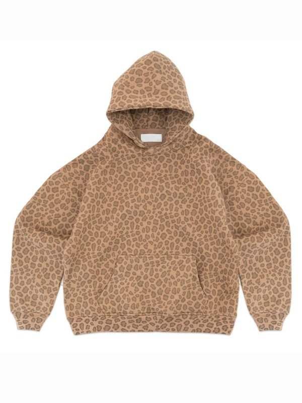 Comfrt Leopard Oversized Hoodie