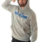 Detroit Lions Eminem Pullover Grey Hoodie