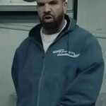 Drake Iceman Hooded Blue Jacket