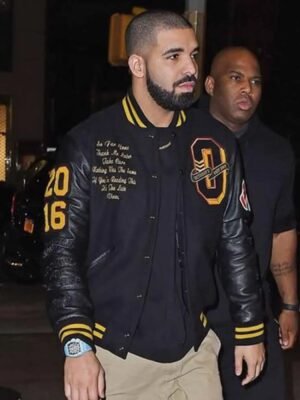 Drake OVO Lettermen Jacket