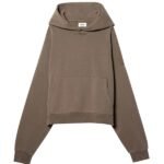 Elwood Rectangle Hoodie Brown