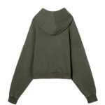 Elwood Rectangle Oversized Hoodie For Unisex Green