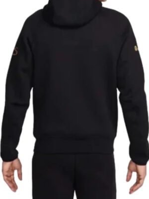 FC Barcelona Black Training Zip-Up Hoodie