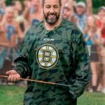 Happy Gilmore 2 Adam Sandler Boston Camo Hockey Jersey
