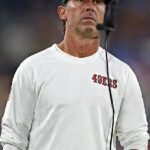 Kyle Shanahan 49ers Long Sleeves White Shirt