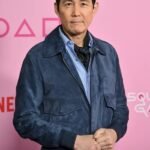 LA Premiere Squid Game 2 Lee Jung-jae Blue Suede Jacket