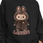 Labubu The Monster Black Sweatshirt