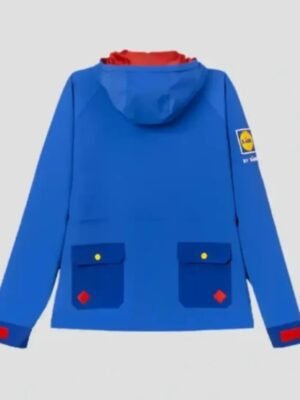 Lidl by Lidl Hooded Parka Jacket in Blue