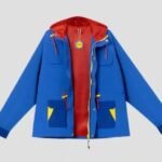 Lidl by Lidl Hooded Parka Jacket in Blue