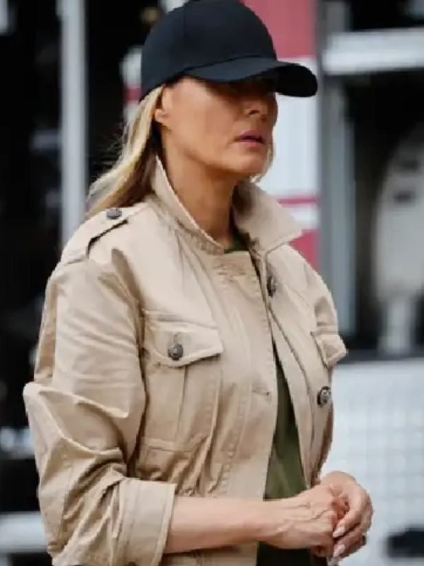 Melania Trump Texas Beige Jacket