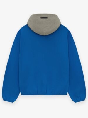 Essential Wolves Blue Hoodie