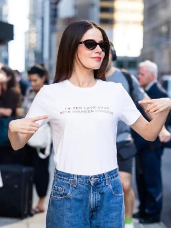 Molly Gordon I Love The Late Show with Stephen Colbert White T-Shirt