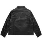 Mutimer Leather Black Jacket