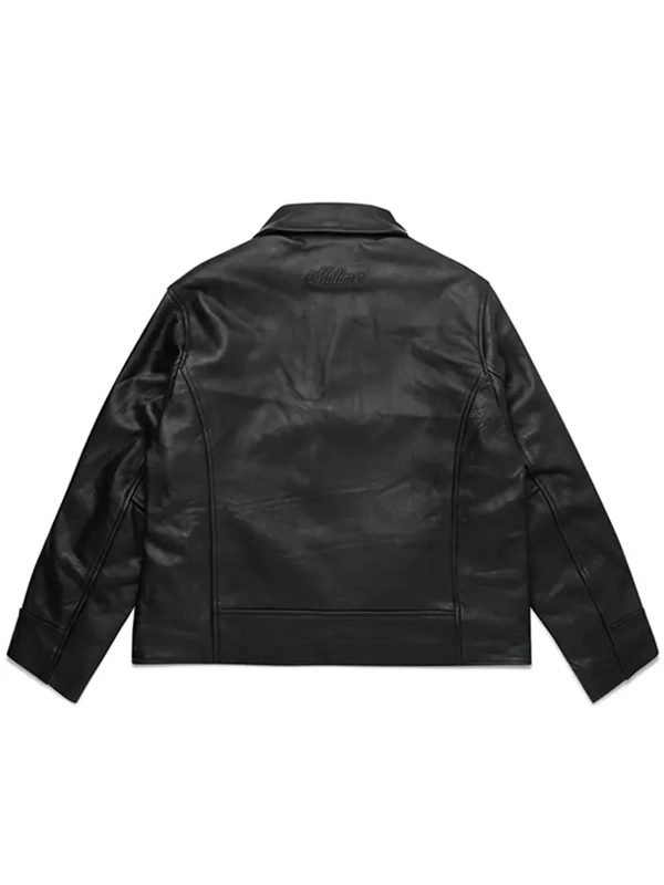 Mutimer Leather Black Jacket