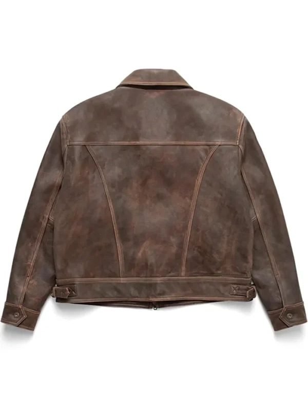 Mutimer Leather Brown Jacket