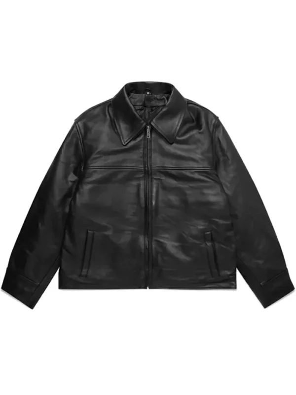 Mutimer Leather Jacket Black