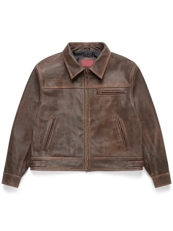 Mutimer Leather Jacket brown