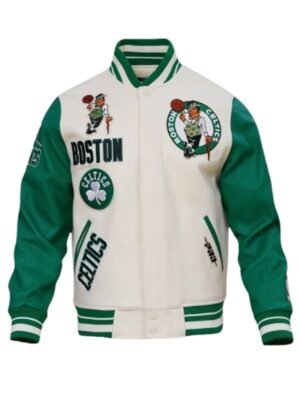 NBA Boston Celtics Retro Varsity Jacket
