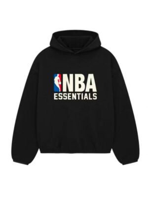 NBA Essentials Fleece Hoodie Black