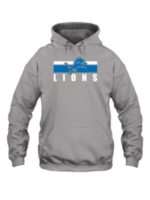 Detroit Lions Eminem Pullover Grey Hoodie