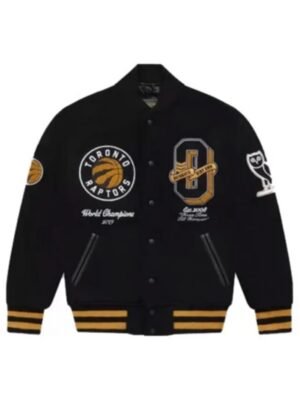 OVO Black Toronto Raptors Varsity Jacket