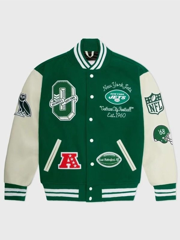 OVO NY Jets Varisty Jacket