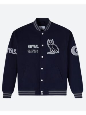 OVO X Georgetown Hoyas Varsity Jacket