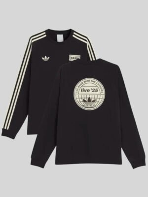 Oasis Black Full-Sleeves Sweatshirt