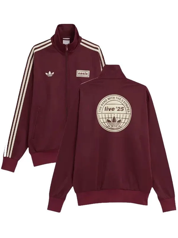 ジャケット・アウター  oasis live'25 Oasis Live 25 Track Jacket | Free Shipping Worldwide