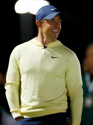 Rory McIlroy Golf Hoodie in Yellow