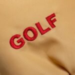 SF 49ers GOLF WANG Gold Satin Bomber Jacket Unisex
