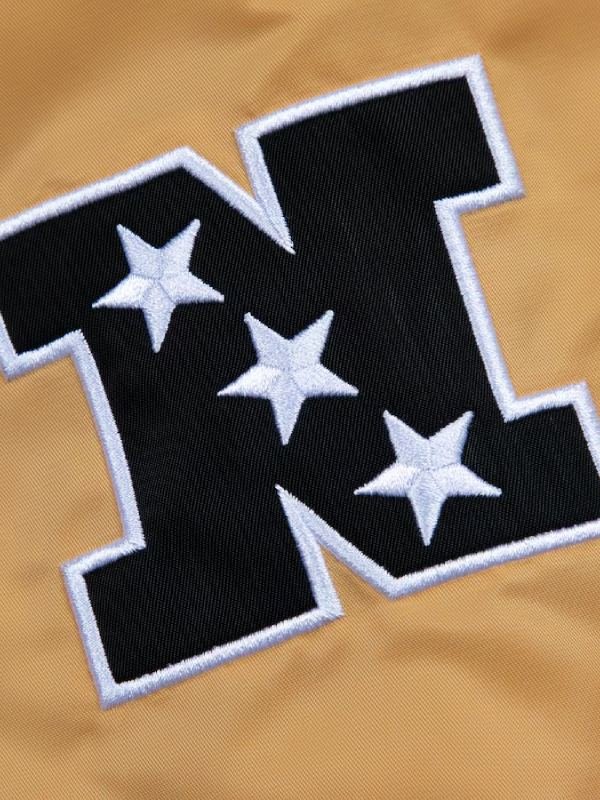 SF 49ers GOLF WANG Gold Satin Jacket