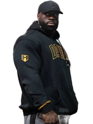 Samson Dauda Champion Black Hoodie