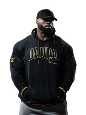 Samson Dauda Champion Black Hoodie